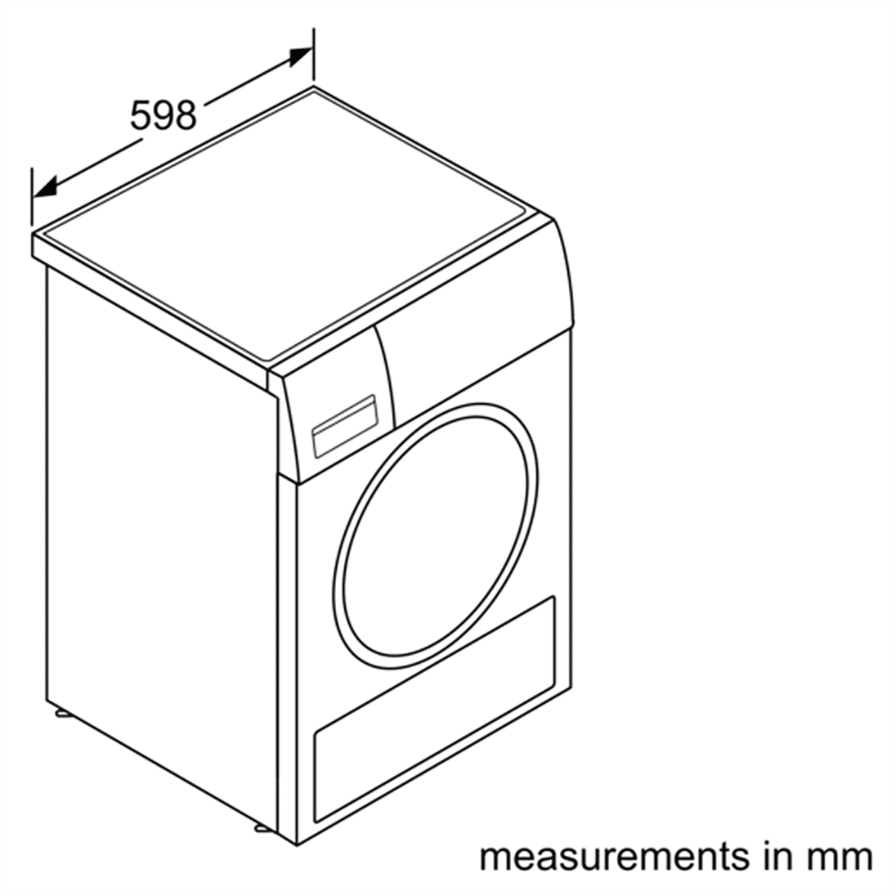 Buy Siemens 8 kg Fully Automatic Front Load Dryer (iQ300, WT44B202IN ...