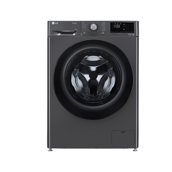 LG 8 Kg 5 Star Inverter Fully Automatic Front Load Washing Machine (FHP1208A5M.AMBQEIL, In-built Heater, Middle Black)_1