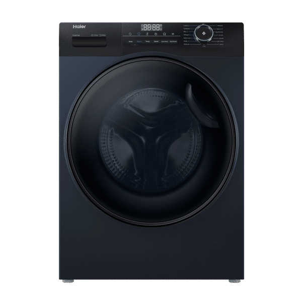 Haier 8 kg 5 Star Inverter Fully Automatic Front Load Washing Machine (HW80-IM12929CBK, Anti Bacterial Technology, Black)_1