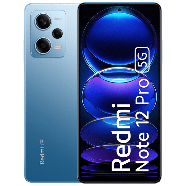 Buy Redmi Note 12 Pro 5G (8GB RAM, 256GB, Frosted Blue) Online - Croma