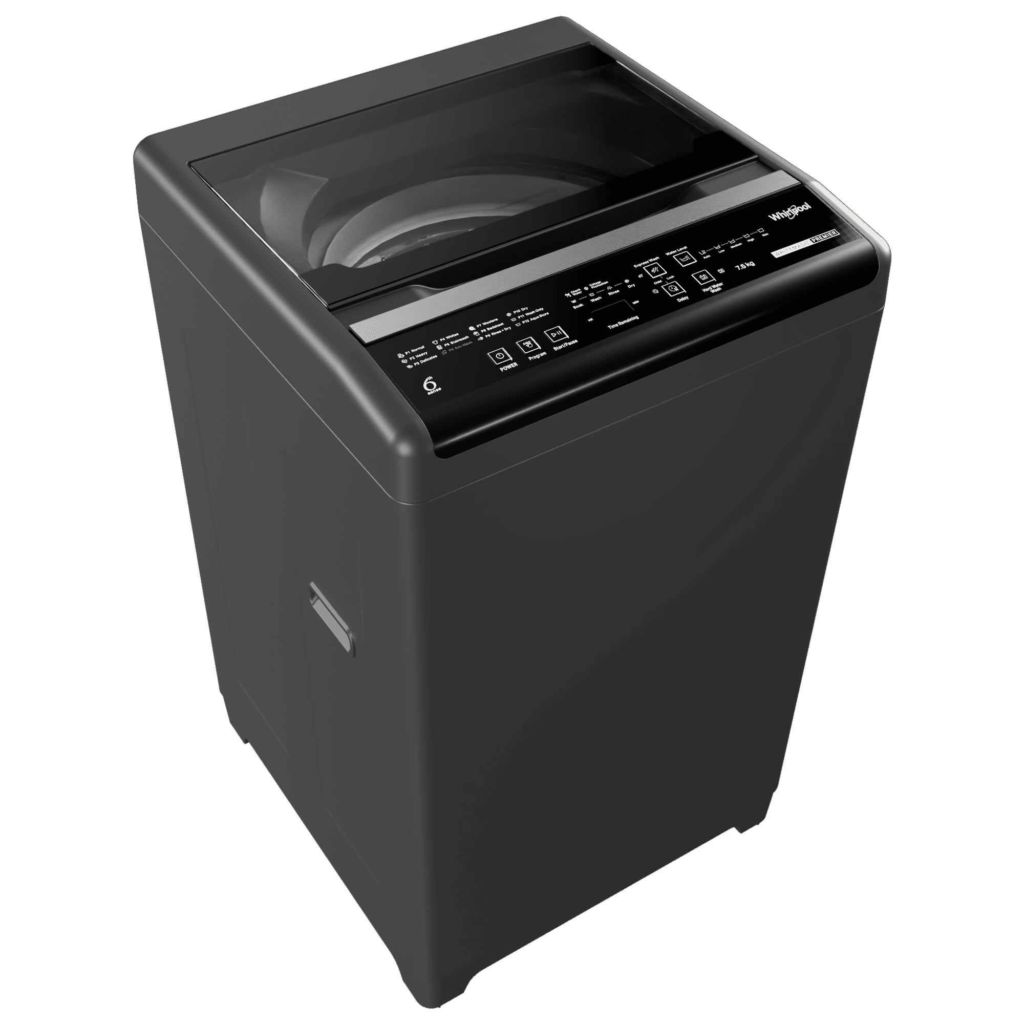 [For Tataneu HDFC Card on Tataneu App] Whirlpool 7.5 kg Fully Automatic Top Load Washing Machine (WhiteMagic Premier, 31599, Spiro Wash Action, Grey)
