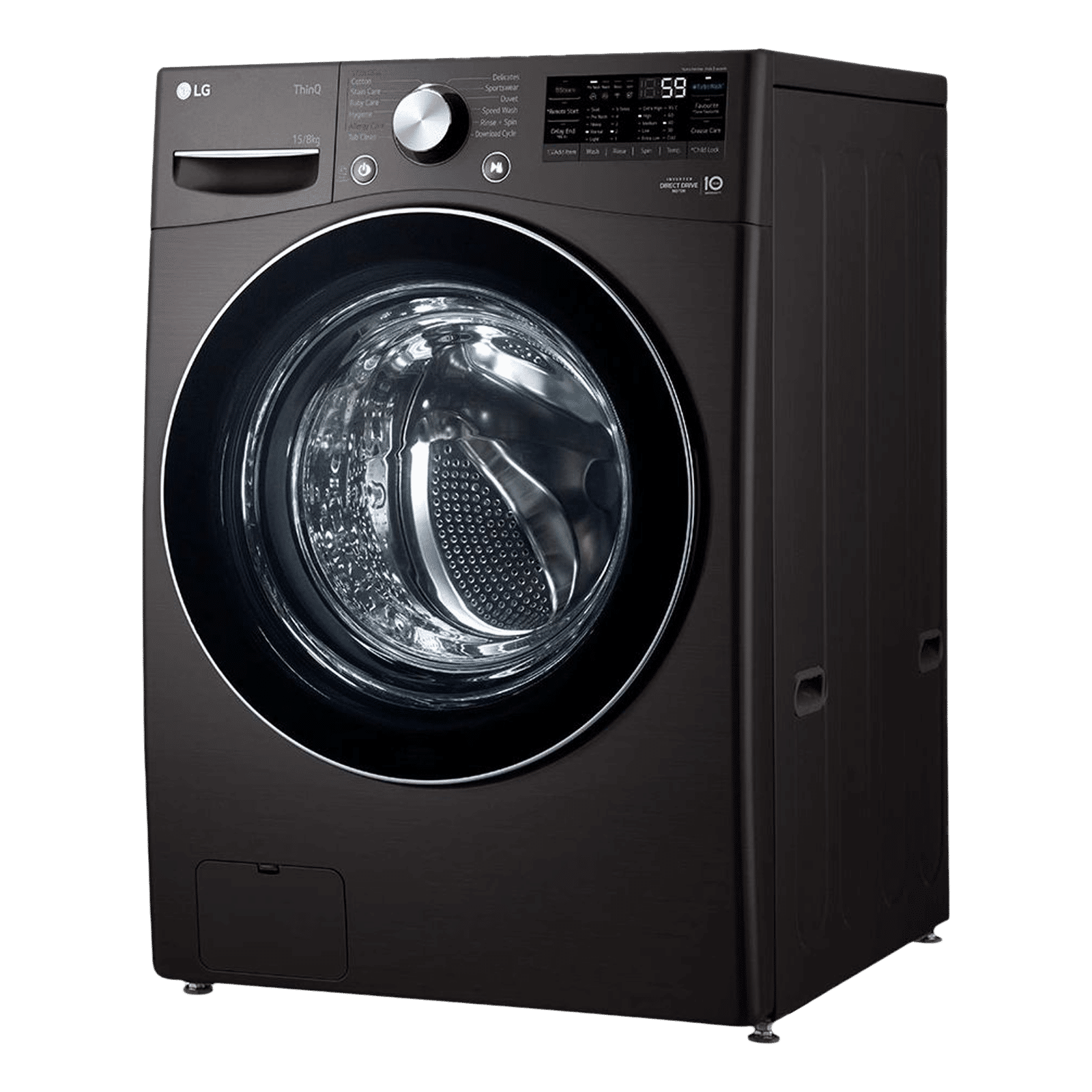 15kg front loader washing machine