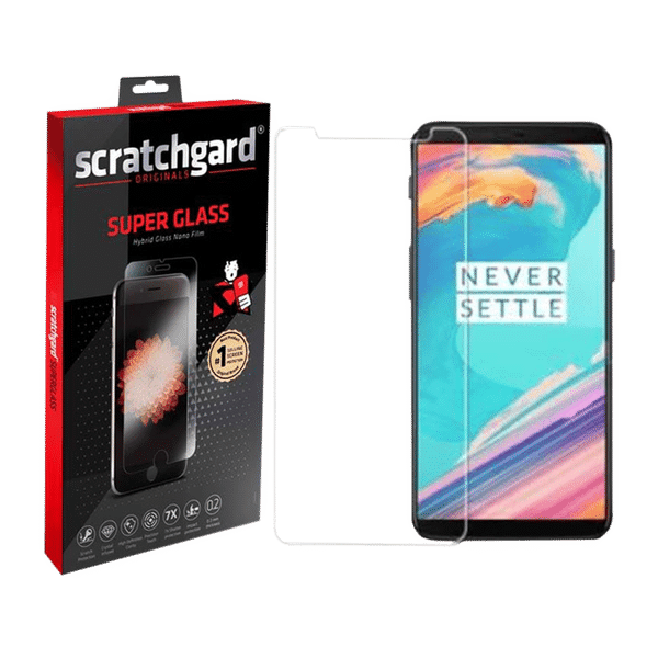 scratchgard Screen Protector for OnePlus 5T (Transparent)_1