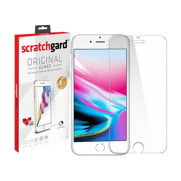 scratchgard SGTGIPHONE8 Tempered Glass for Apple iPhone 8 (Fingerprint Resistant)_1