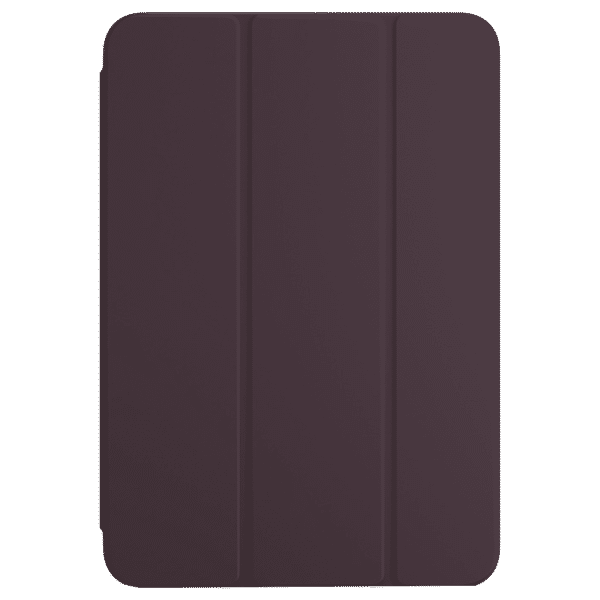 Apple Smart Leather Folio Case for Apple iPad Mini (6th Gen) 8.3 Inch (Magnetic Attachments, Dark Cherry)_1