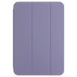 Apple Smart Leather Folio Case for Apple iPad Mini (6th Gen) 8.3 Inch (Magnetic Attachments, English Lavender)_1