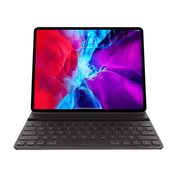 Buy Apple Wireless Smart Keyboard Folio for iPad Pro 12.9 Inch (3rd, 4th,  5th & 6th Gen) with Backlit Keys (Smart Connector, Black) Online - Croma