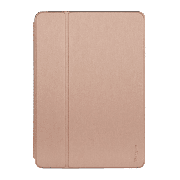 Targus Click-In Polyurethane, TPU Flip Cover for Apple iPad Air, iPad Pro 10.5 Inch (7th, 8th, 9th Gen) (Integrated Holder for Apple Pencil, Rose Gold)_1