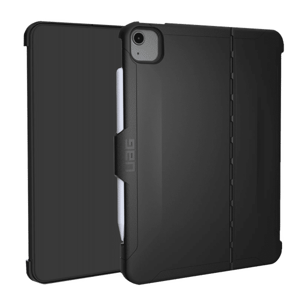 UAG Scout Series Polyurethane, TPU Flip Cover for Apple iPad Air 10.9 Inch (4th Gen) (Feather-Light Composite Construction, Black)_1