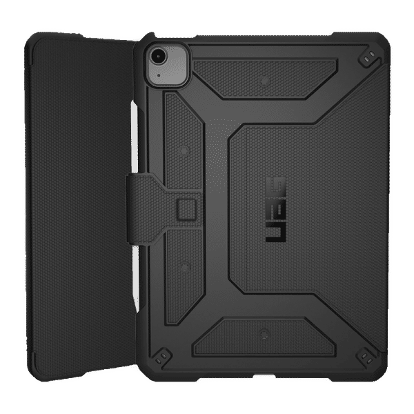 UAG Metropolis Series Polyurethane, TPU Flip Cover for Apple iPad Air 10.9 Inch (4th Gen) (Feather-Light Composite Construction, Black)_1