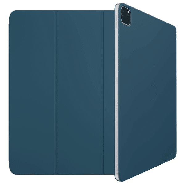 Apple Smart Folio Case for Apple iPad Pro (6th Gen) 12.9 Inch (Magnetic Attachments, Marine Blue)_1