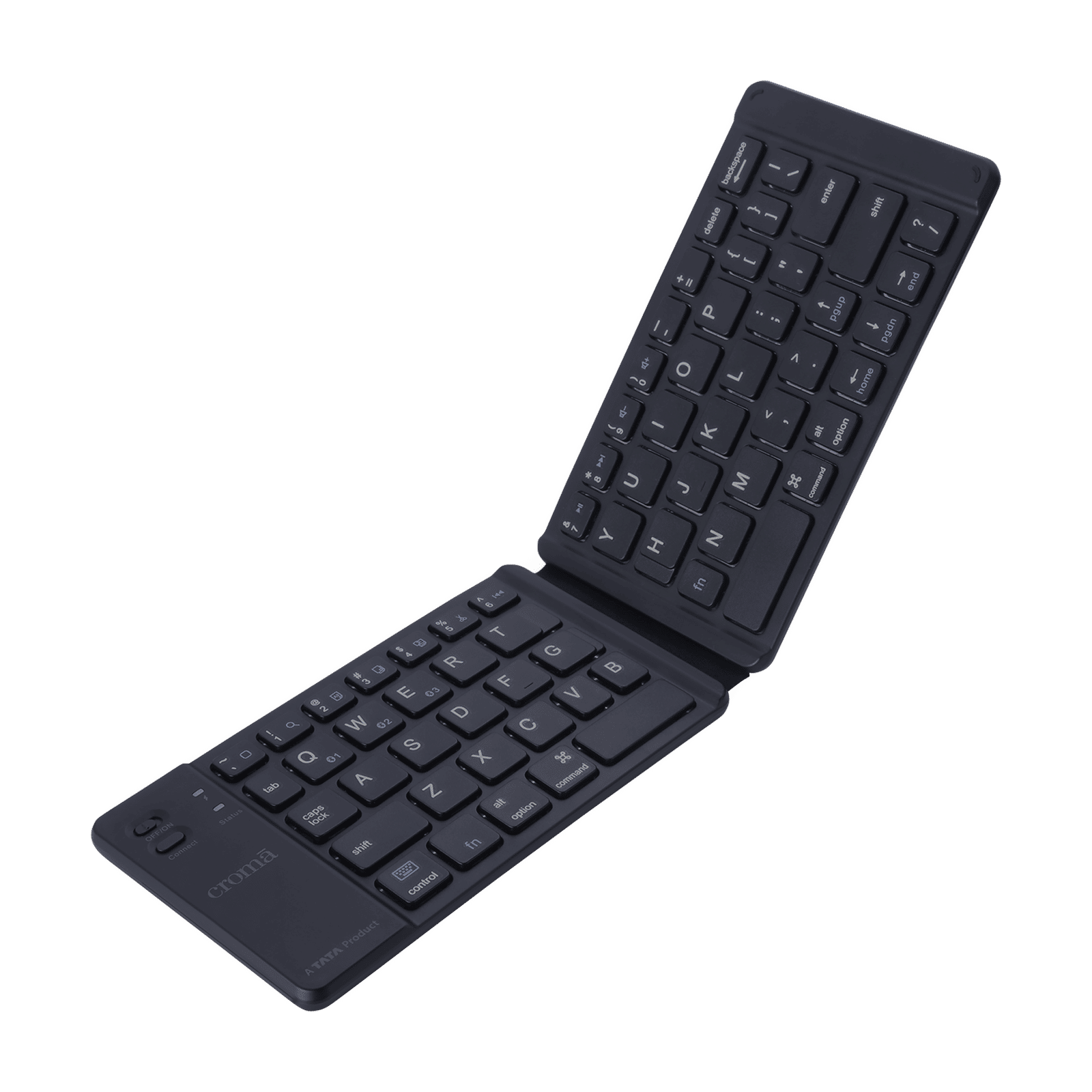 Buy Croma Bluetooth 3.0 Foldable Keyboard for Android, Windows Tablets ...