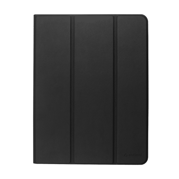 Stuffcool Flex Faux Leather Flip Cover for Apple iPad 10.9 Inch (10th Gen) (Built-in Pencil Holder, Black)_1