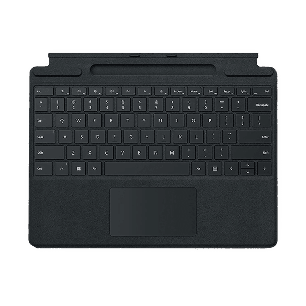 Microsoft Surface Pro Wi-Fi Detachable Keyboard for Windows with Touchpad (Magnetic Interface, Black)_1