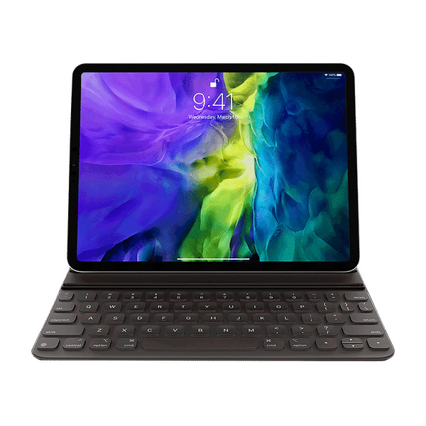 Apple Wireless Smart Keyboard for iPad Pro 11 Inch (1st, 2nd, 3rd & 4th Gen), iPad Air (4th & 5th Gen) with Backlit Keys (Smart Connector, Black)_1
