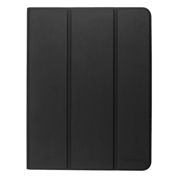 Stuffcool Flex Faux Leather Flip Cover for Apple iPad Mini 8.3 Inch (6th Gen) (Built-in Pencil Holder, Black)_1