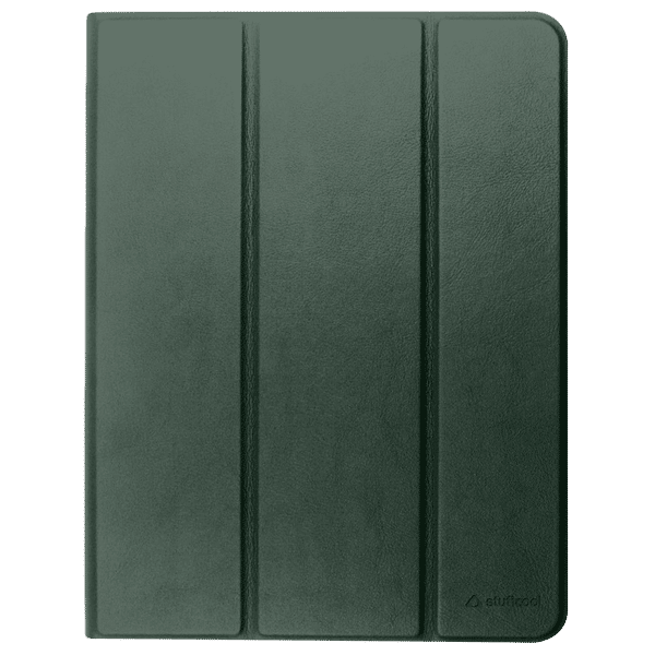 Stuffcool Flex Faux Leather Flip Cover for Apple iPad Mini 8.3 Inch (6th Gen) (Built-in Pencil Holder, Mint Green)_1