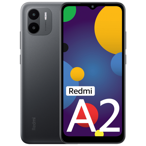 Buy Redmi A2 (2GB RAM, 32GB, Classic Black) Online - Croma