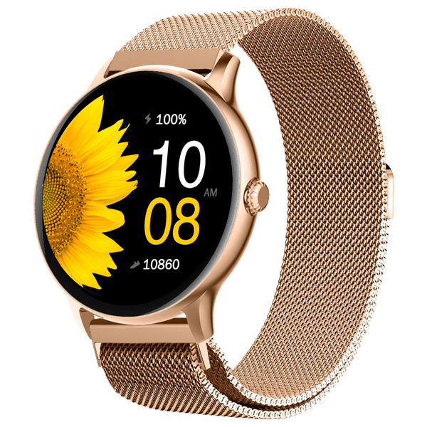 FIRE-BOLTT Phoenix Ultra Smartwatch with Bluetooth Calling (TFT Display, Shockproof, Gold Strap)_1