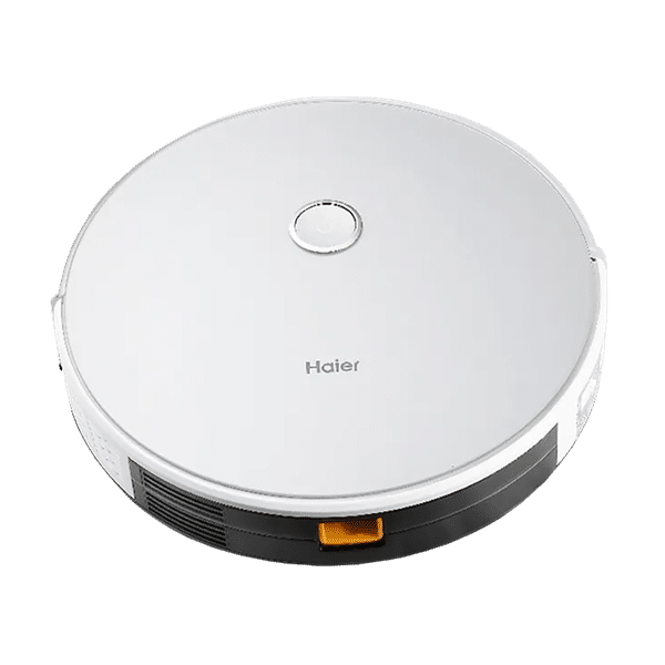 Haier TH27U1 28 Watts Robotic Vacuum Cleaner (Google Assistant Supported, J902T0000, Silver/White)_1