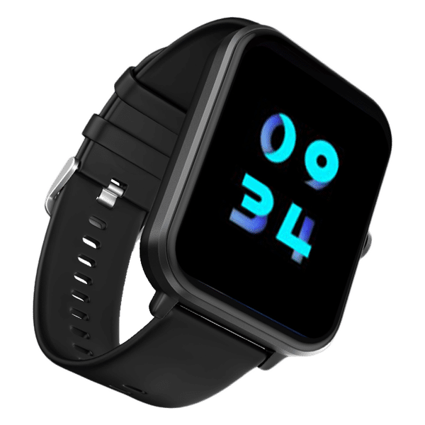 FIRE-BOLTT Tide Plus BSW120 Smartwatch with Bluetooth Calling (46.5mm Curved Display, IP67 Water Resistant, Black Strap)_1