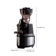HAFELE Magnus 250 Watt Cold Press Juicer (35 RPM, Vertical Masticating Mechanism, Black)_3