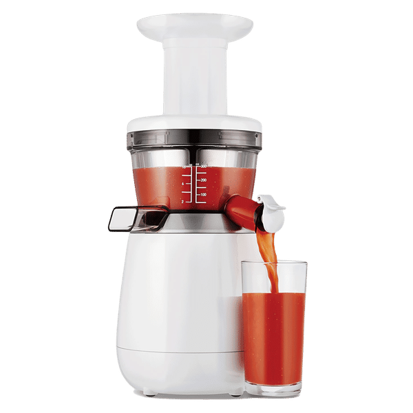 Hurom HP Series 150 Watt Cold Press Slow Juicer (43 RPM, Double-Edged Auger, White)_1
