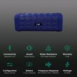 boAt Stone 650R 10W Portable Bluetooth Speaker (IPX5 Water Resistant, Dynamic HD Sound, Stereo Channel, Navy Blue)_2