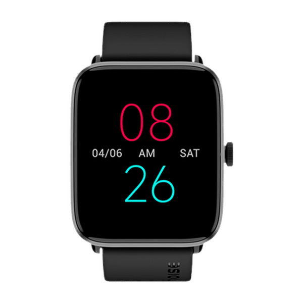 noise Colorfit Pro 4 Alpha Smartwatch with Bluetooth Calling (45.21mm AMOLED Display, IP68 Water Resistant, Jet Black Strap)_1