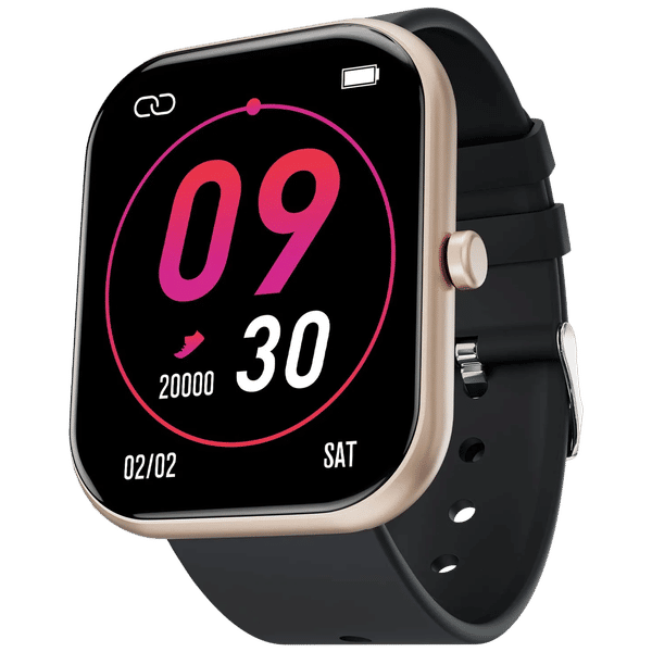 FIRE-BOLTT Dazzle Plus BSW037 Smartwatch with Activity Tracker (46mm HD Display, IP68 Water Resistant, Black Strap)_1