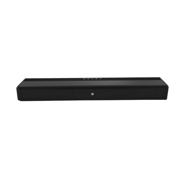 PORTRONICS Sound Slick III 80W Soundbar with Remote (Powerful Sound, Stereo Channel, Black)_1