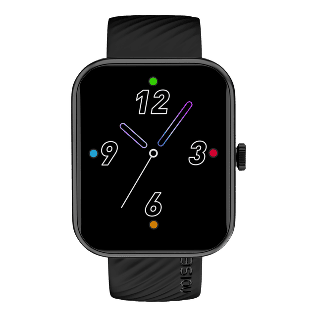 noise ColorFit Victor Smartwatch with Bluetooth Calling (46.9mm TFT LCD Display, IP68 Waterproof, Jet Black Strap)