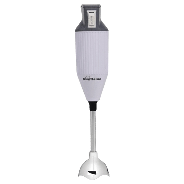 Sunflame SF-647 250 Watt 2 Speed Hand Blender with 3 Attachments (Sturdy Design with Handy Grip, White)_1