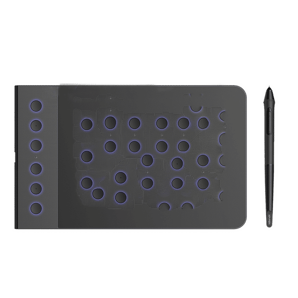 XP pen Star G640S 19.38cm (7.63 Inches) e-Writer Digital Pad (8192 Levels Pressure Sensitivity, Black)_1
