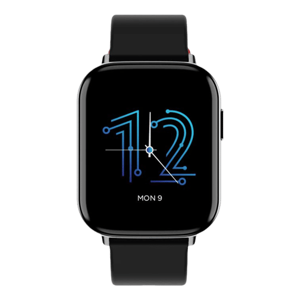 Buy boAt Matrix Smartwatch with Activity Tracker (41.91mm, AMOLED Display,  Sweat Resistant, Pitch Black Strap) Online – Croma