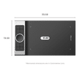 XP pen Deco Pro M 31.82cm (12.53. Inches) e-Writer Digital Pad (60 Degree Tilt Function, Black)_2