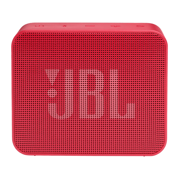 JBL Go Essential 3.1W Portable Bluetooth Speaker (IPX7 Water Proof, Rich Bass, Mono Channel, Red)_1