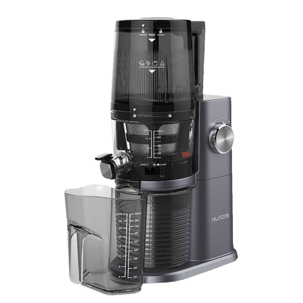 Hurom H-AI Series 200 Watt Cold Press Slow Juicer (60 RPM, Latest Squeezing Technology, Midnight Blue)_1