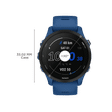 GARMIN Forerunner 255 Smartwatch with Activity Tracker (33mm Display, 5ATM Water Resistant, Tidal Blue Strap)_3