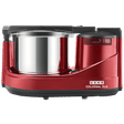 USHA Colossal DLX 2 Litres 2 Stones Wet Grinder with Coconut Scrapper & Atta Kneader (Sturdy High Torque Motor, Red)_1