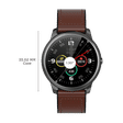 CROSSBEATS Orbit Smartwatch with Bluetooth Calling (33.02mm with IPS Display, IP68 Waterproof, Graphite Black Strap)_3