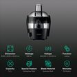 PHILIPS Viva Collection 500 Watt 1 Jar Centrifugal Force Juicer (QuickClean Technology, Ink Black)_2