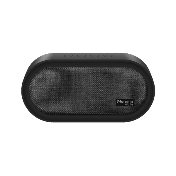 Hungama HiLife Groove 101 5W Portable Bluetooth Speaker (IPX4 Sweat Resistant, 12 Hours Playback Time, Black)_1