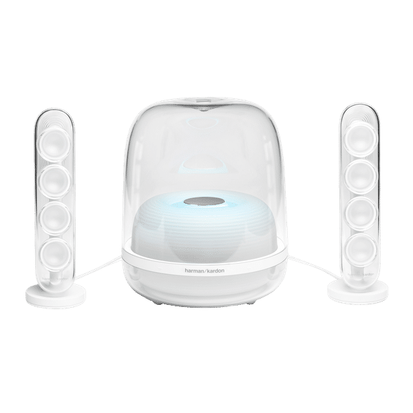 harman kardon SoundSticks 4 140W Multimedia Speaker (Ambient Light Effects, 2.1 Channel, White)_1