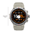 noise NoiseFit Force Smartwatch with Bluetooth Calling (33.52mm IPS Display, IP67 Water Resistant, Misty Grey Strap)_3