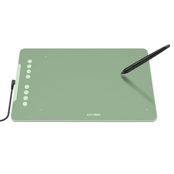 XP pen Deco 01 V2 Standard Digital Pad (7 Inch, Green)_1