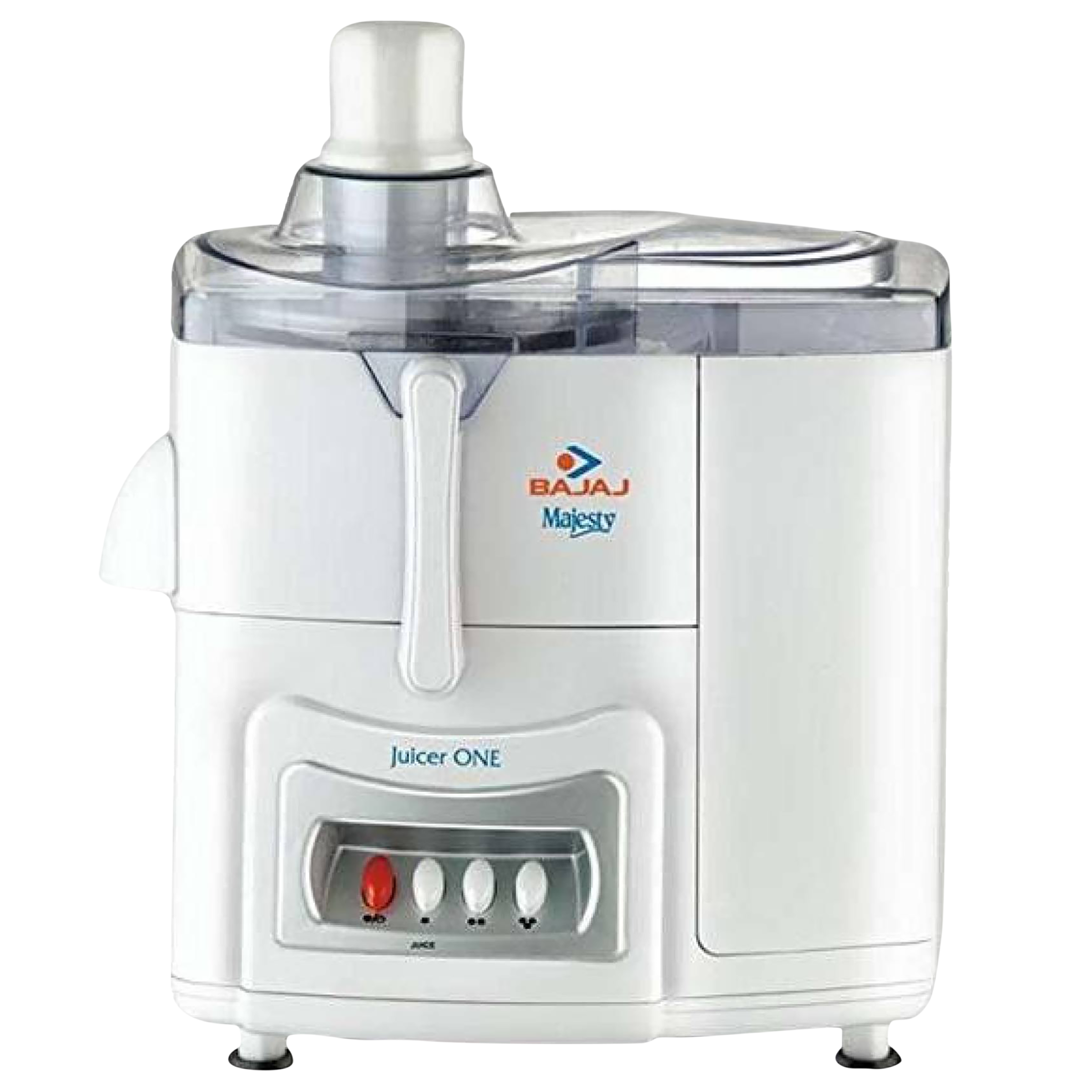 Buy Bajaj Majesty Juicer One 500 Watt Juicer (18000 RPM, 3 Speed Control, White) Online - Croma