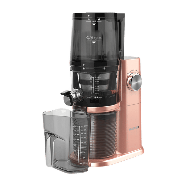 Hurom H-AI Series 200 Watt Cold Press Slow Juicer (60 RPM, Latest Squeezing Technology, Rose Gold)_1