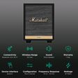 Marshall Uxbridge with Built-in Alexa Smart Wi-Fi Speaker (Immersive Sound, Black)_2