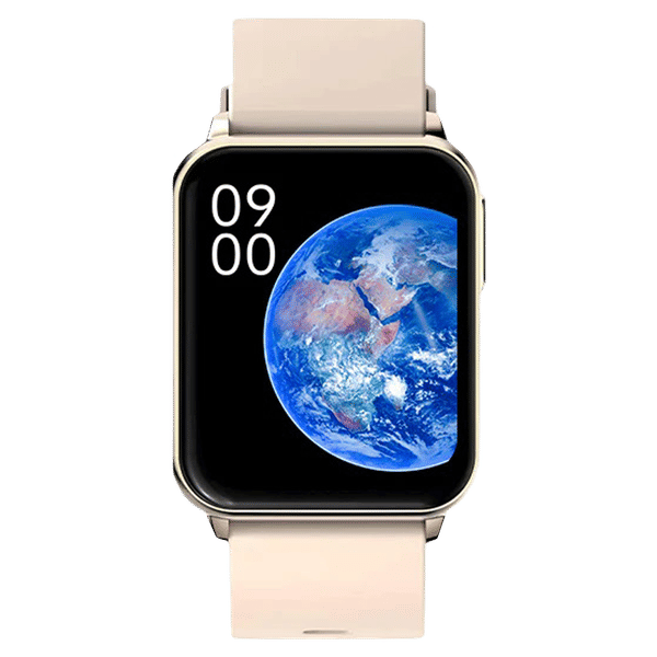 FIRE-BOLTT Hulk BSW052 Smartwatch with Bluetooth Calling (45mm AMOLED Display, IP67 Water Resistant, Gold Pink Strap)_1